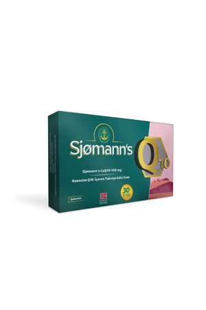 Sjømann's CoQ-10 100 mg 30 Çiğnenebilir Form