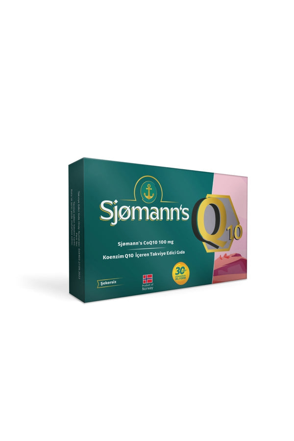 Sjømann's CoQ-10 100 mg 30 Çiğnenebilir Form