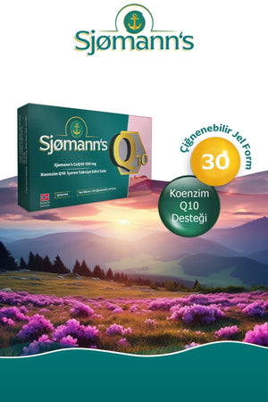 Sjømann's CoQ-10 100 mg 30 Çiğnenebilir Form