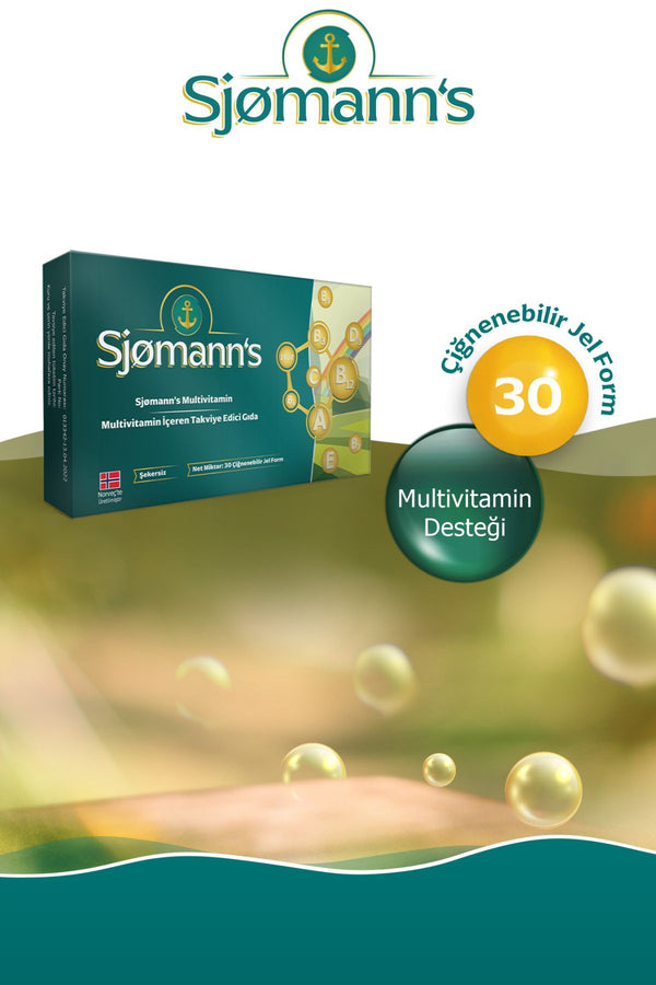 Sjømann's Multivitamin 30 Çiğnenebilir Form