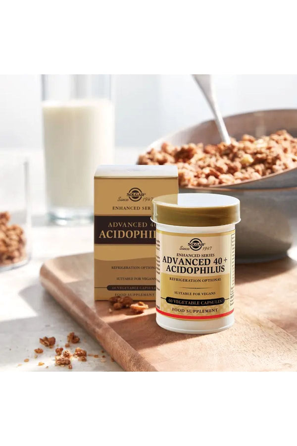 Solgar Advanced 40+ Acidophilus 60 Kapsül
