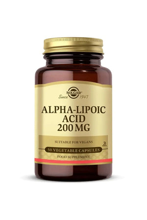 Solgar Alpha Lipoic Acid 200 mg 50 Kapsül