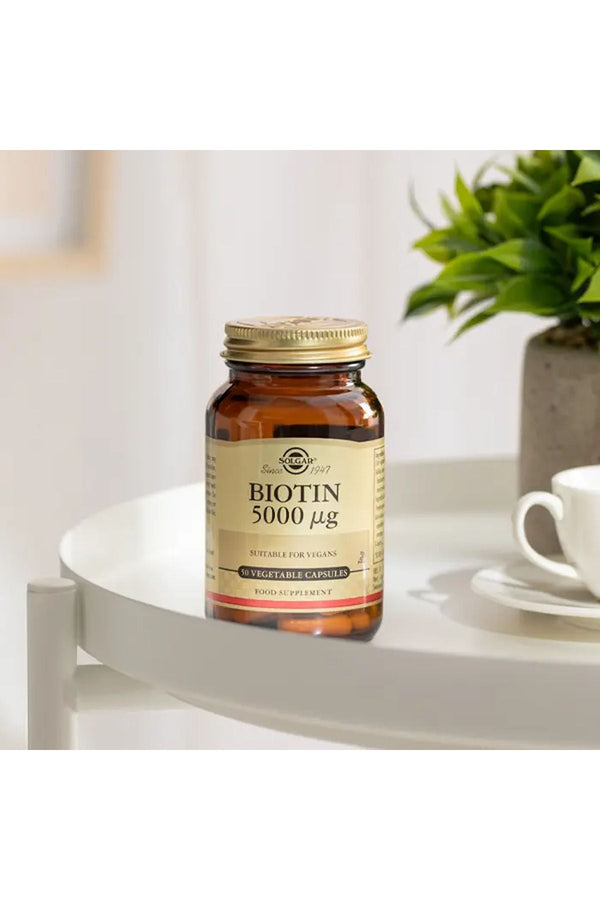 Solgar Biotin 5000 mcg 50 Kapsül