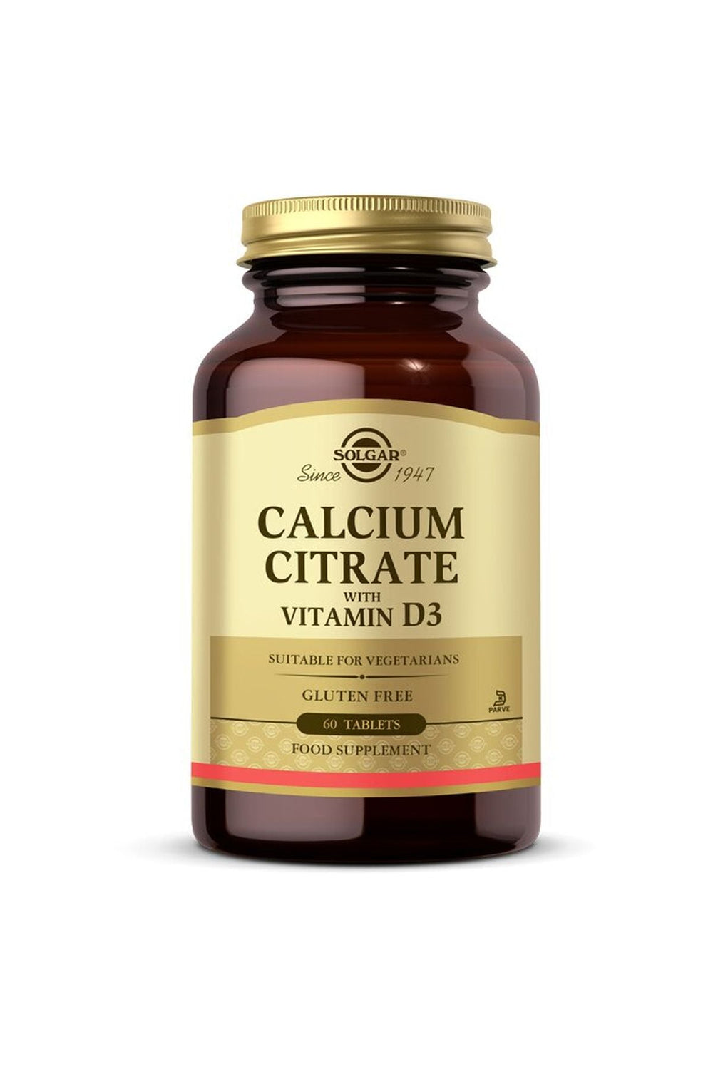 Solgar Calcium Citrate with Vitamin D3 60 Tablet