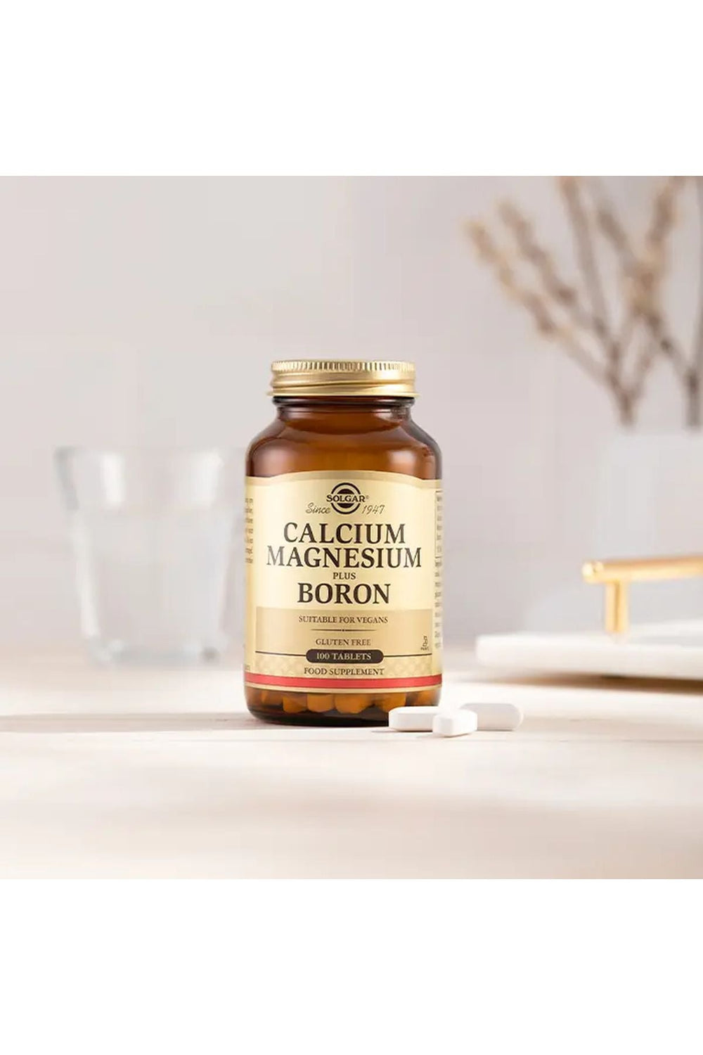 Solgar Calcium Magnesium Plus Boron 100 Tablet