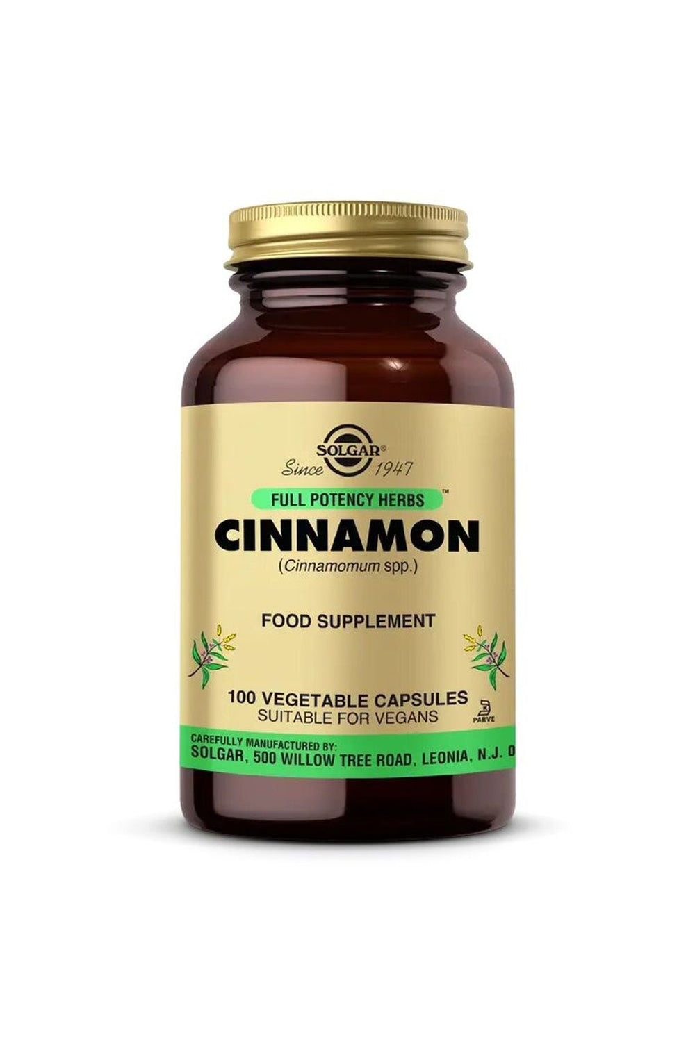 Solgar Cinnamon 100 Kapsül
