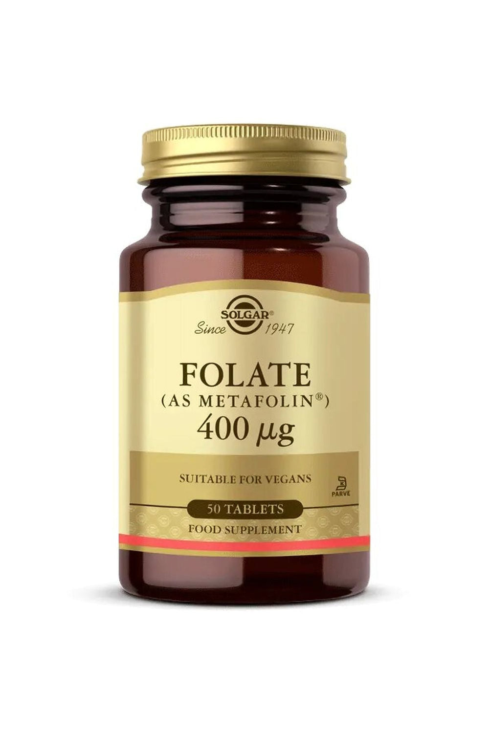 Solgar Folate (Metafolin) 400 mcg 50 Tablet