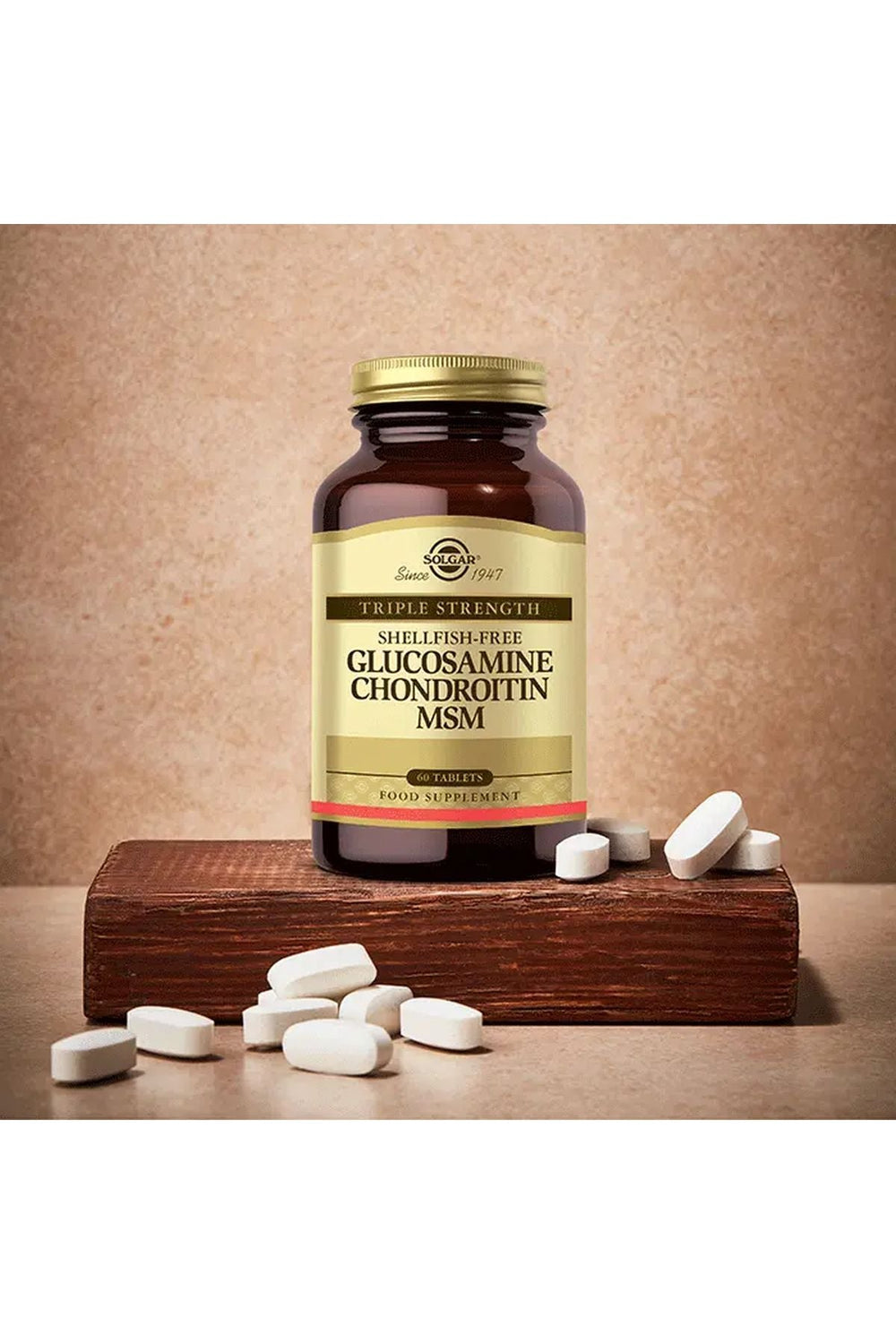 Solgar Glucosamine Chondroitin MSM 60 Tablet