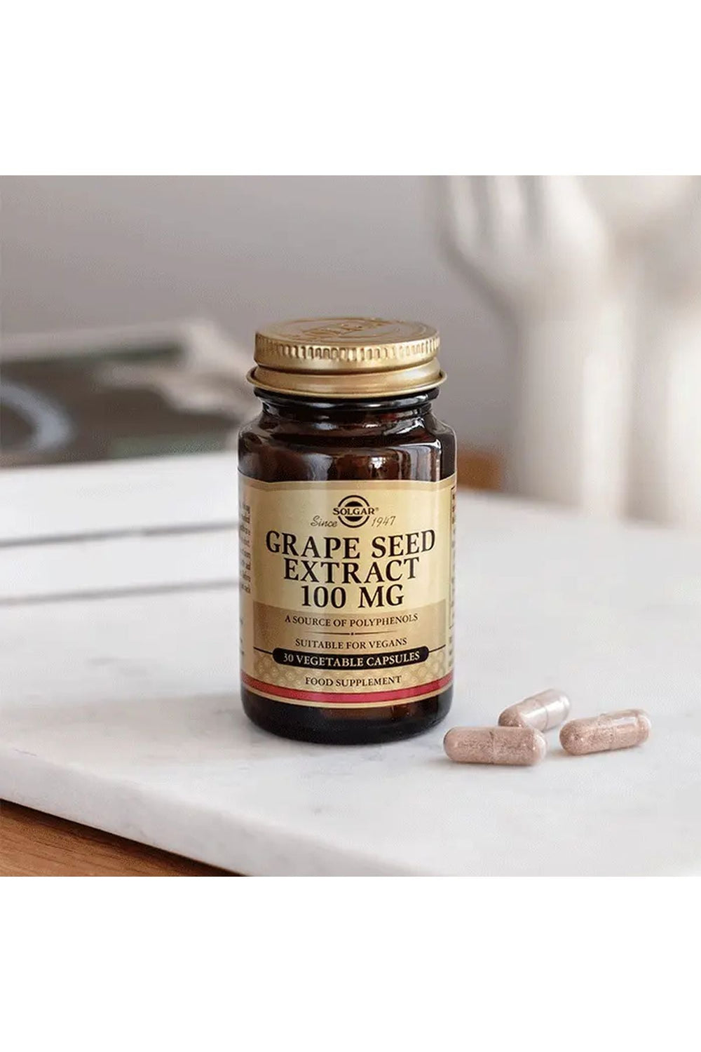 Solgar Grape Seed Extract 100 mg 30 Kapsül