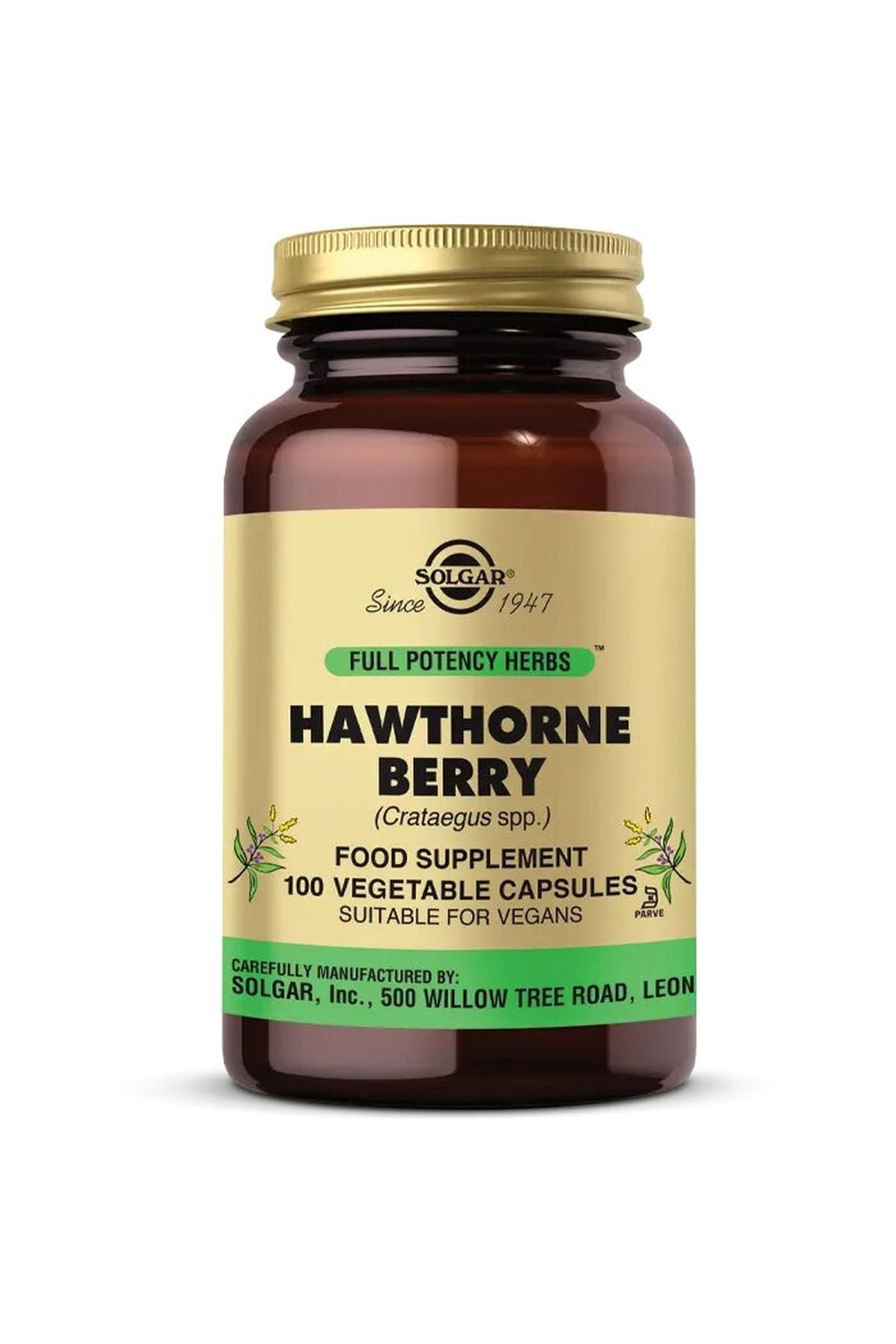 Solgar Hawthorne Berry 100 Kapsül