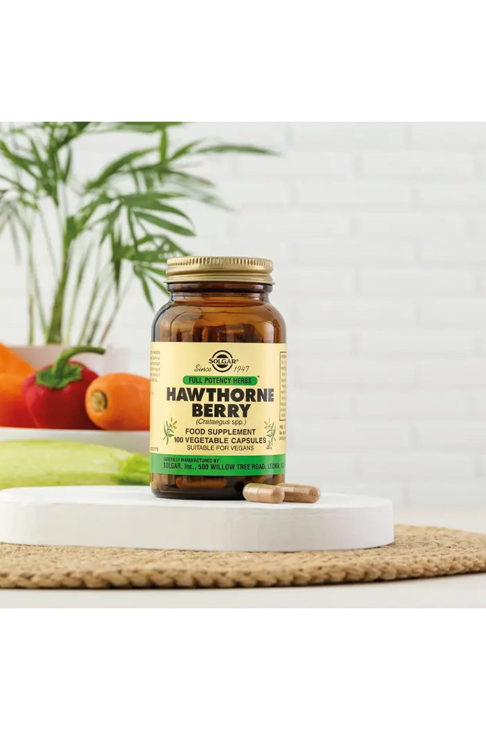 Solgar Hawthorne Berry 100 Kapsül