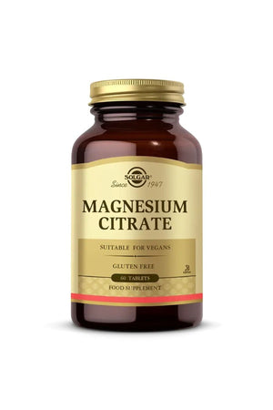 Solgar Magnesium Citrate 200 mg 60 Tablet