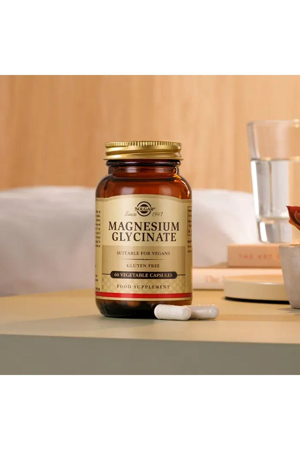 Solgar Magnesium Glycinate 120 mg 60 Kapsül