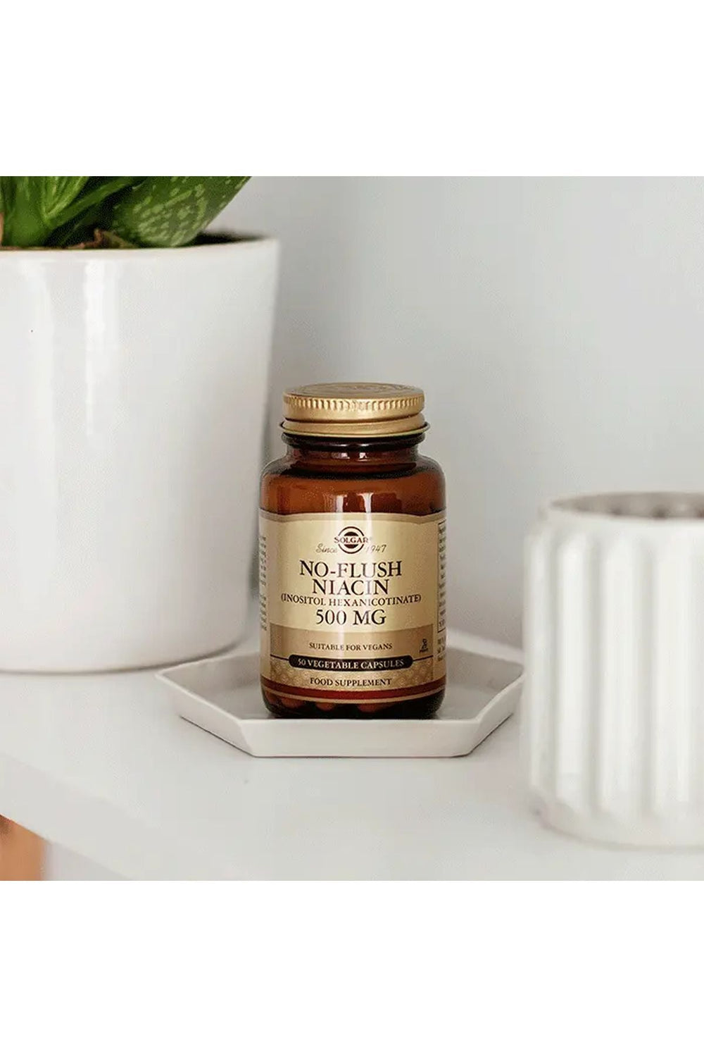Solgar No Flush Niacin 500 mg 50 Kapsül