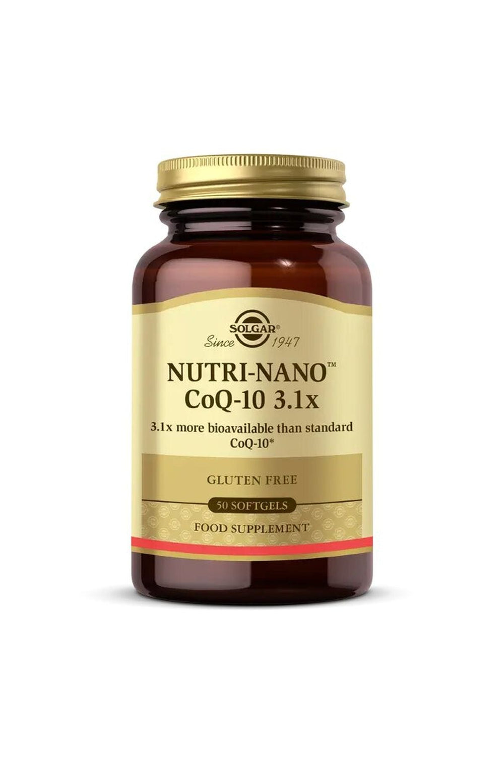 Solgar Nutri-Nano CoQ-10 3.1x 50 Soft Jel
