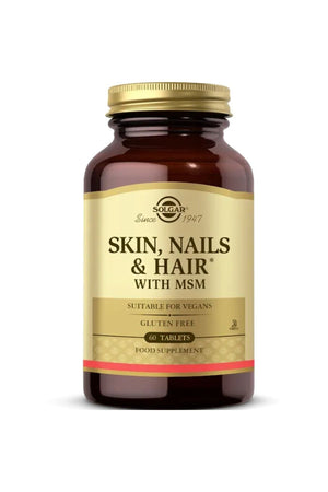 Solgar Skin, Nails & Hair with MSM 60 Tablet