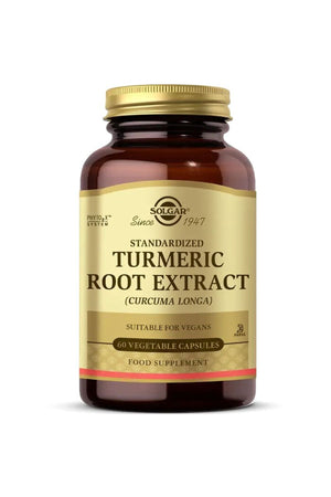 Solgar Turmeric Root Extract 60 Kapsül