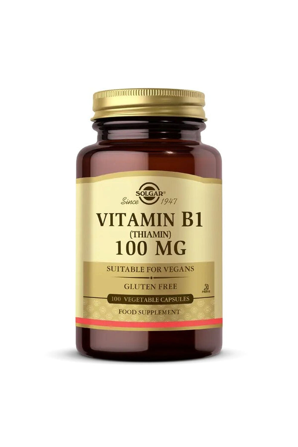 Solgar Vitamin B1 (Thiamin) 100 mg 100 Kapsül