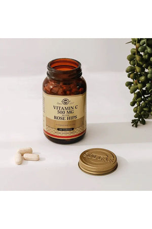 Solgar Vitamin C with Rose Hips 500 mg 100 Tablet