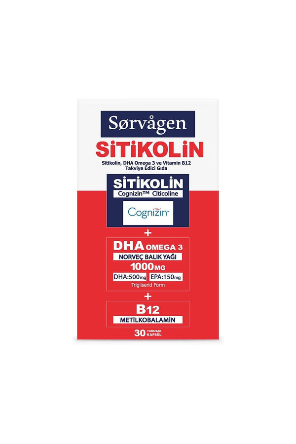 Sorvagen Sitikolin 30 Kapsül