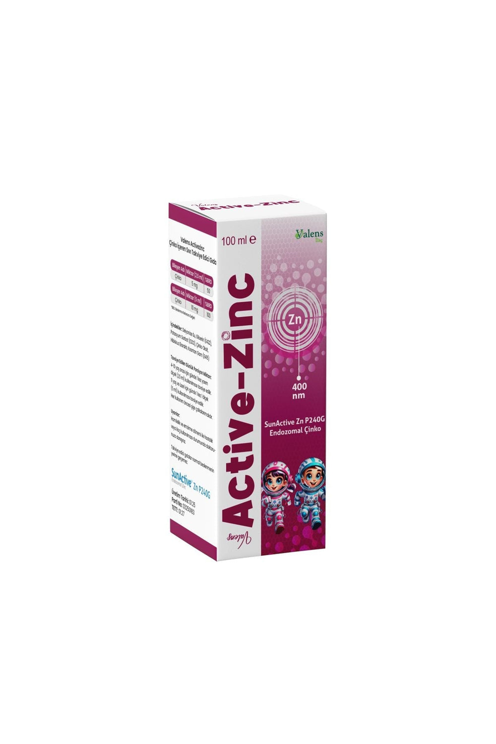 Valens Active-Zinc 100 ml