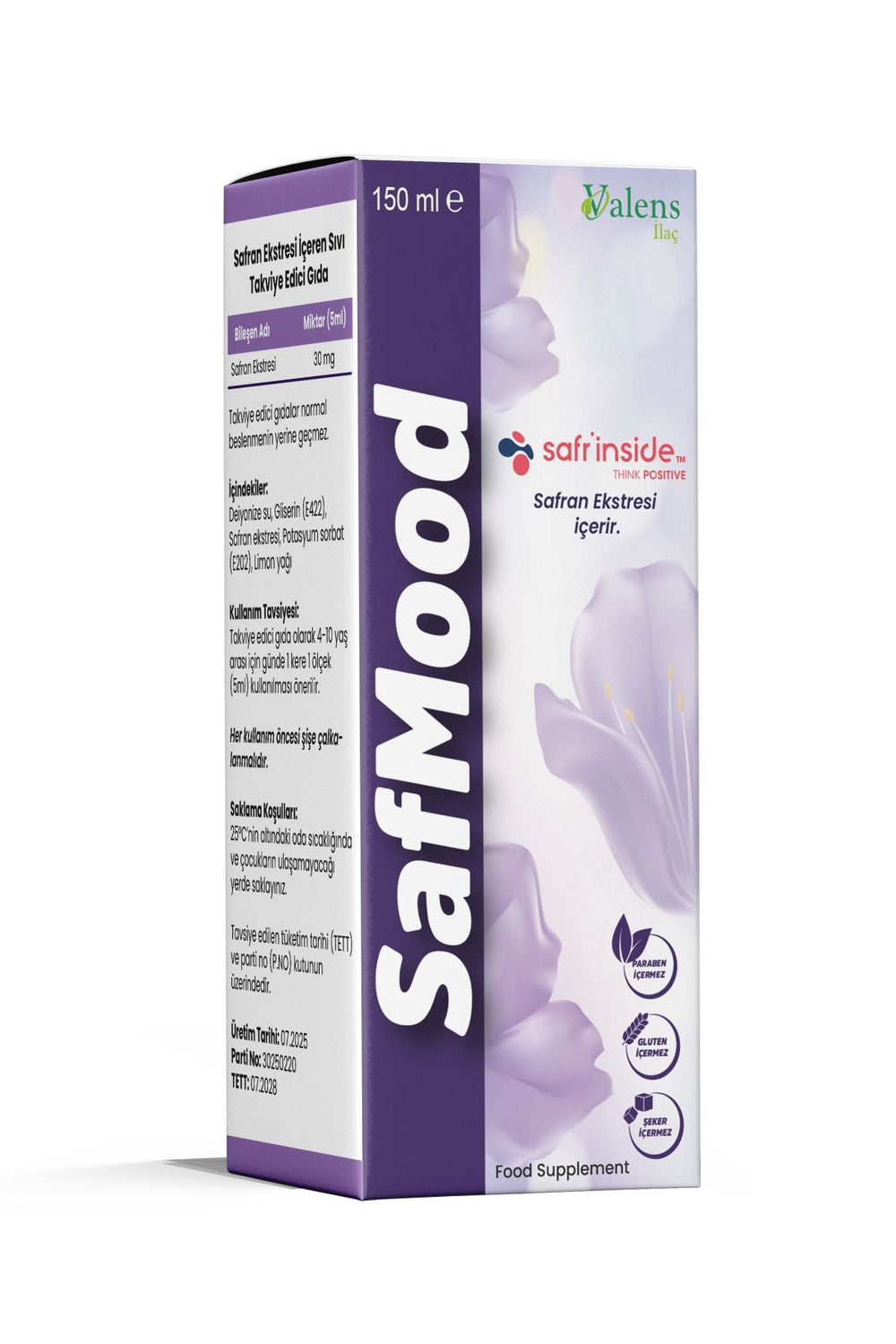 Valens Safmood 30 mg 150 ml