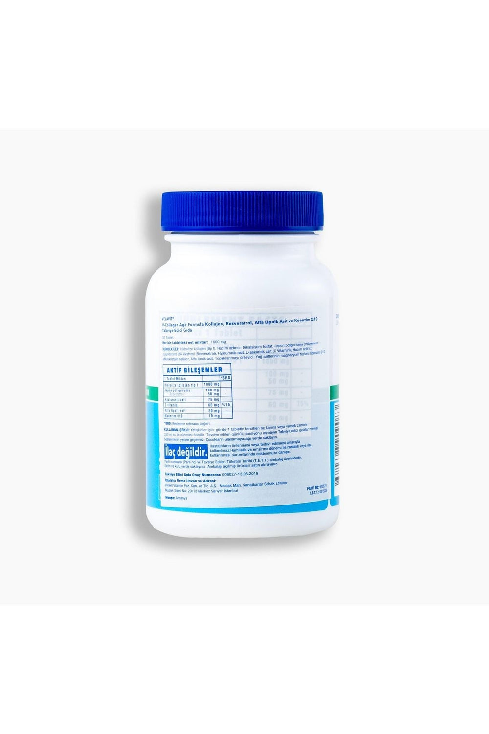 Velavit V-Collagen Age Formula 30 Tablet