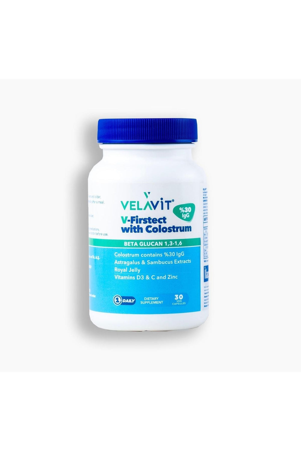 Velavit V-Firstect with Colostrum 30 Kapsül