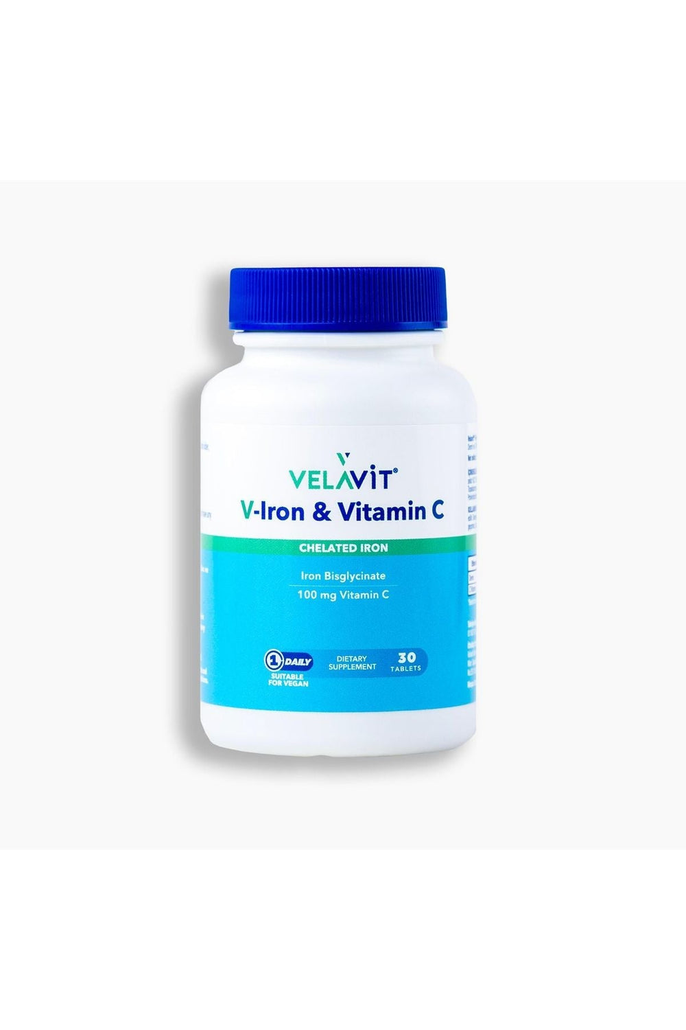 Velavit V-Iron & Vitamin C 30 Tablet