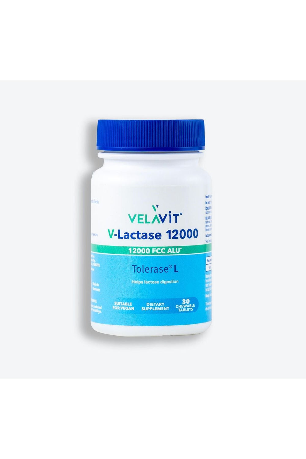 Velavit V-Lactase 12000 30 Çiğneme Tableti