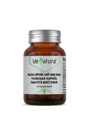 Venatura Alfa Lipoik Asit 600 mg 60 Kapsül
