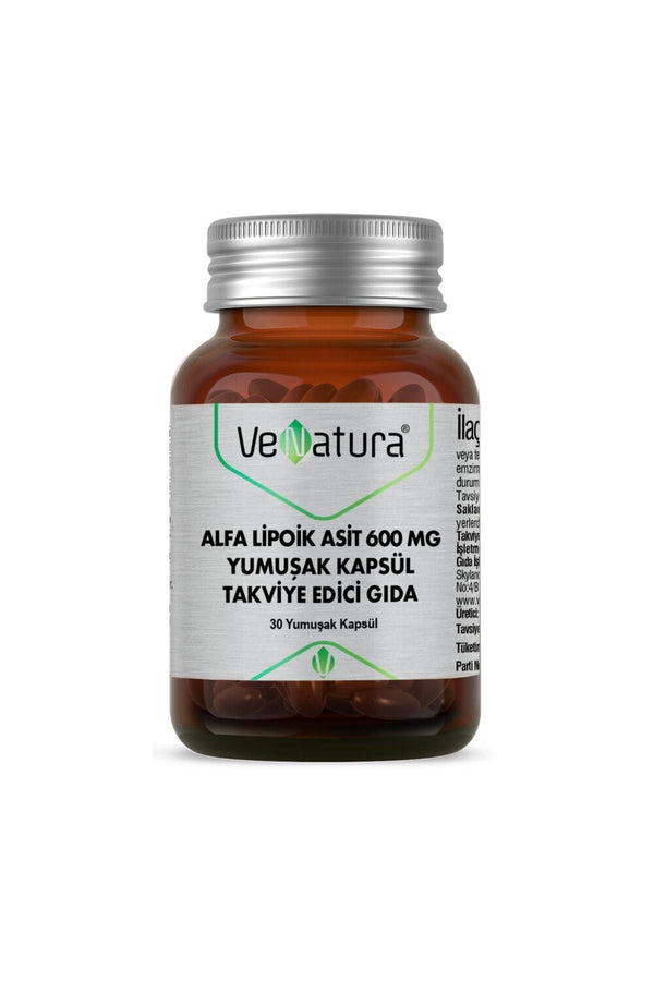 Venatura Alfa Lipoik Asit 600 mg 60 Kapsül