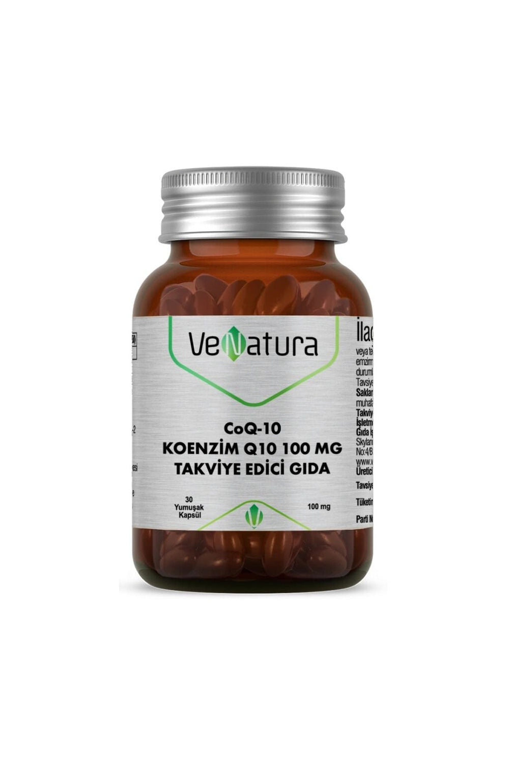 Venatura CoQ-10 Koenzim Q-10 100 mg 30 Kapsül