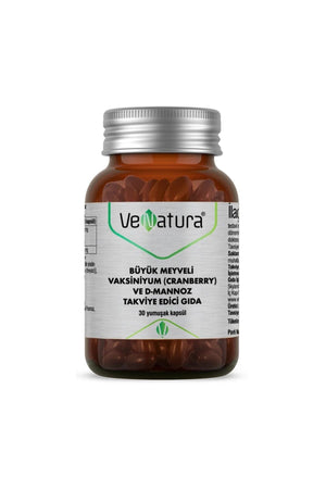 Venatura Cranberry ve D Mannoz 30 Kapsül