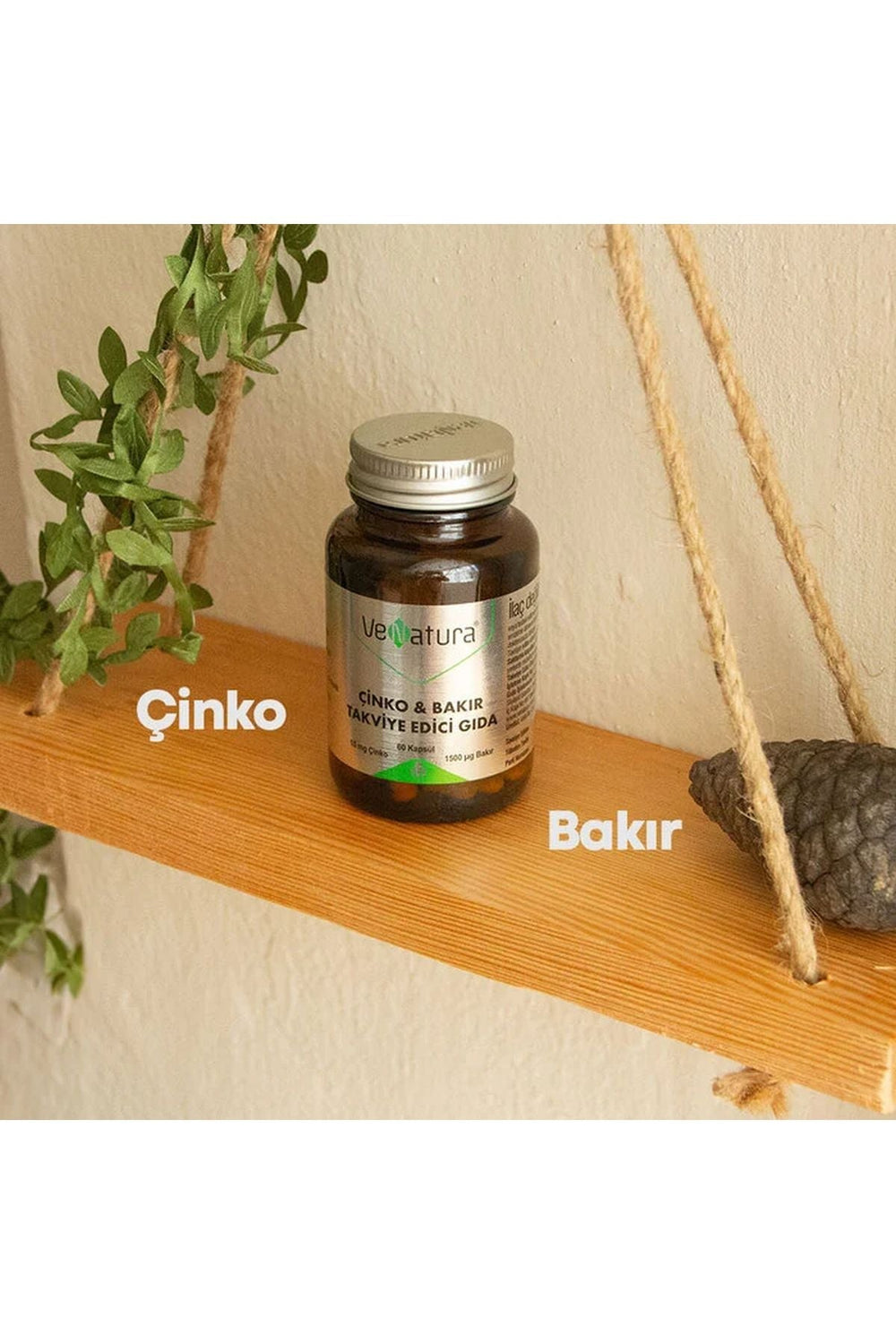 Venatura Çinko & Bakır 60 Kapsül