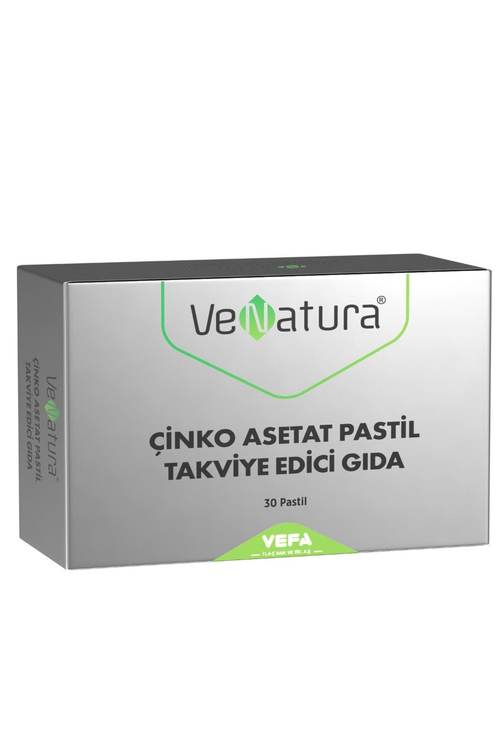 Venatura Çinko Asetat 15 mg 30 Pastil