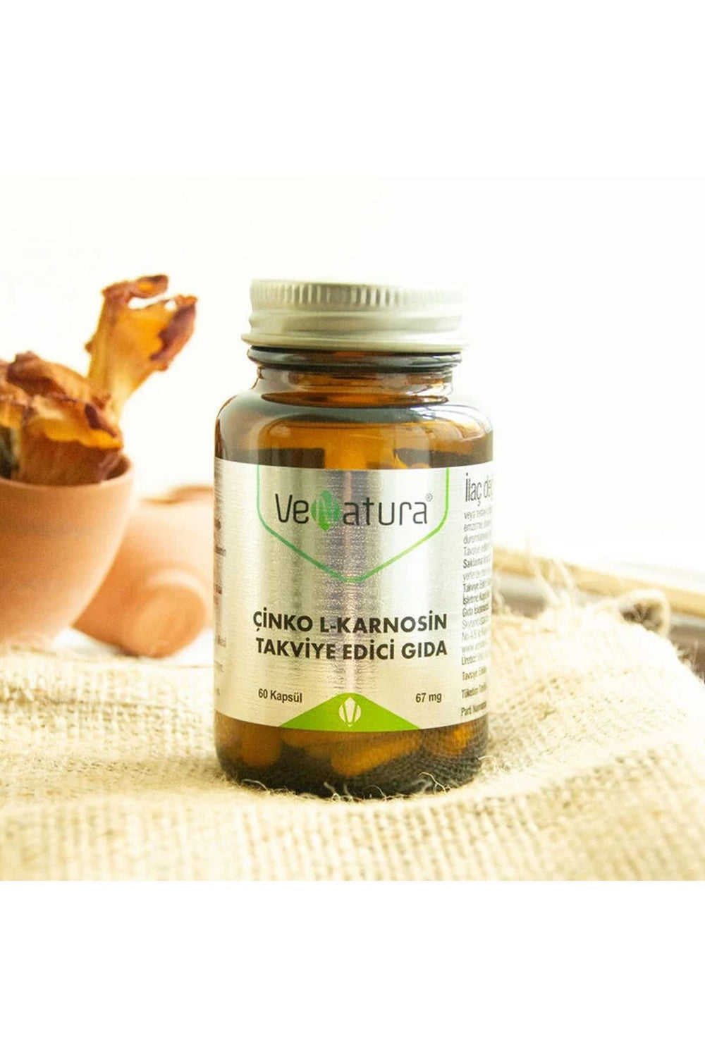 Venatura Çinko L-Karnosin 67 mg 60 Kapsül