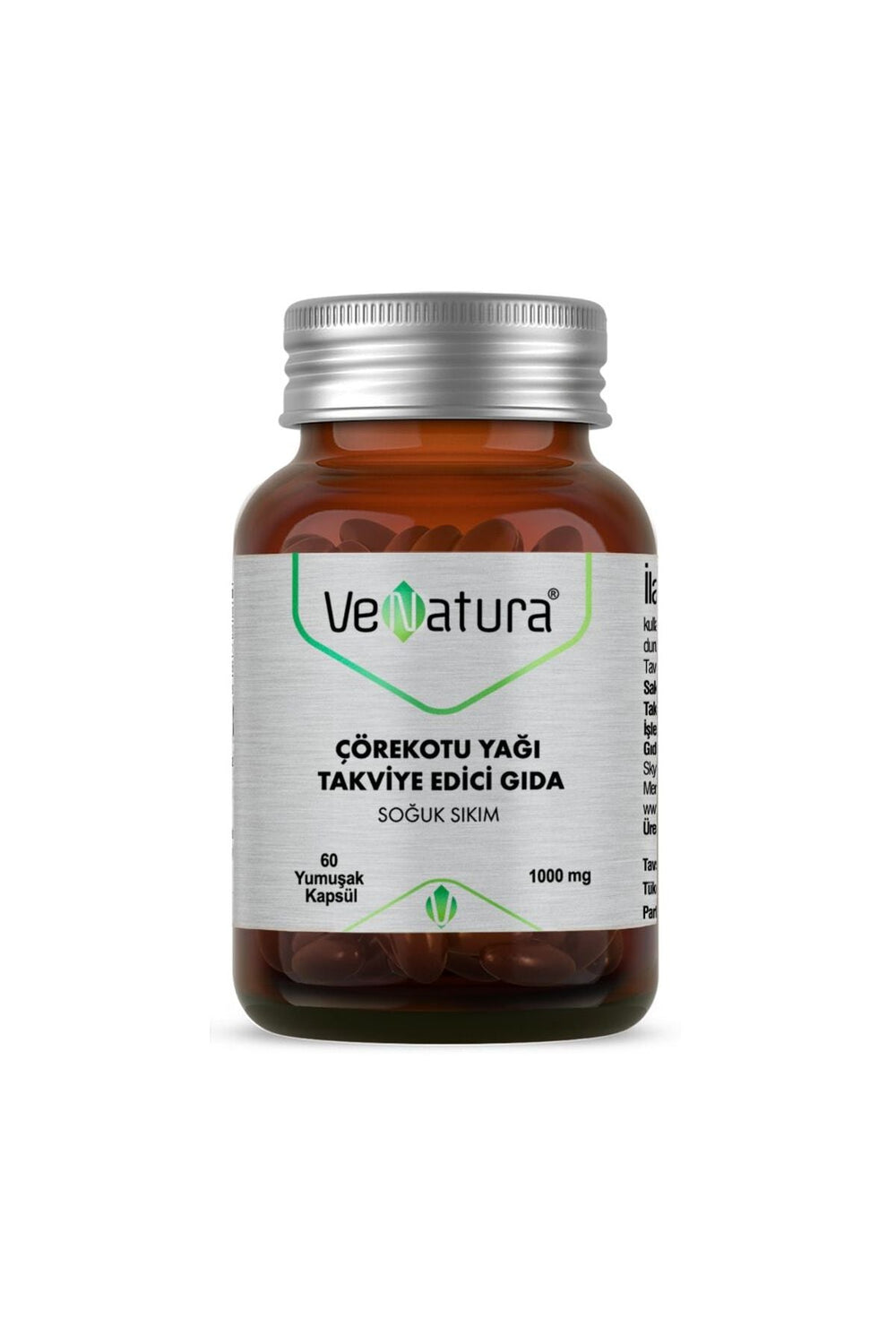Venatura Çörek Otu Yağı 1000 mg 60 Kapsül