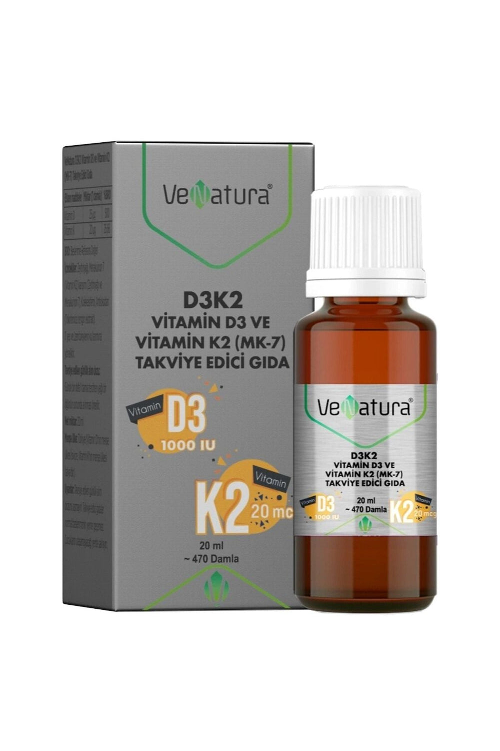 Venatura D3 & K2 20 ml