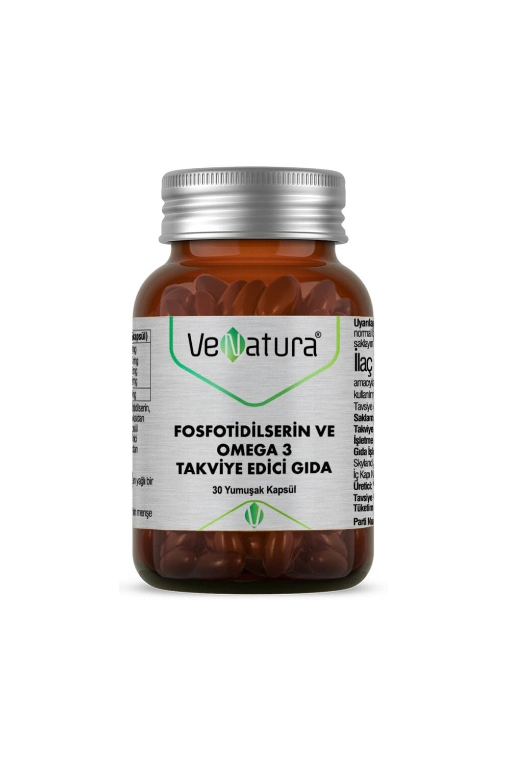 Venatura Fosfatidilserin ve Omega-3 30 Kapsül