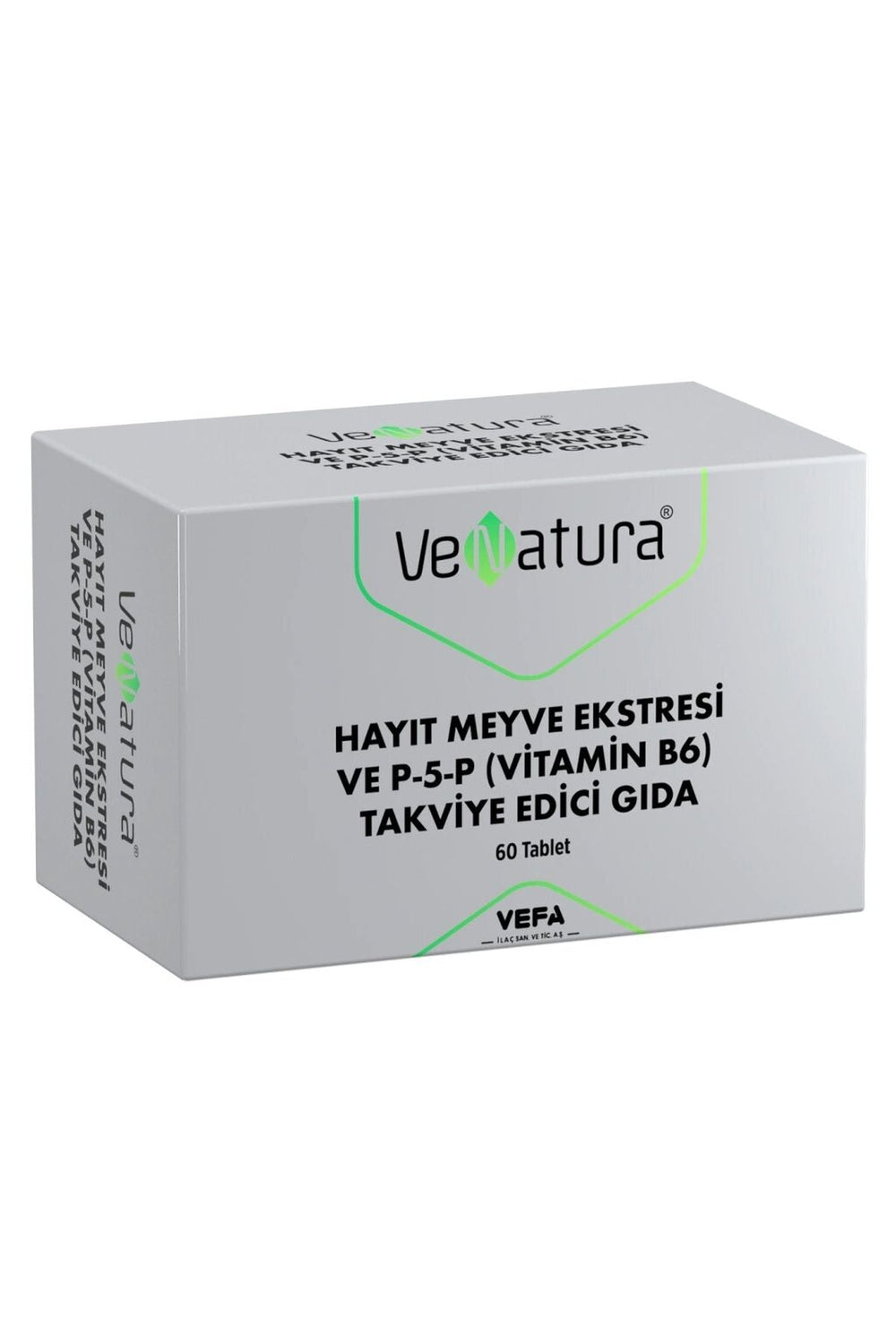 Venatura Hayıt Meyve Ekstresi ve P5P (Vitamin B6) 60 Tablet