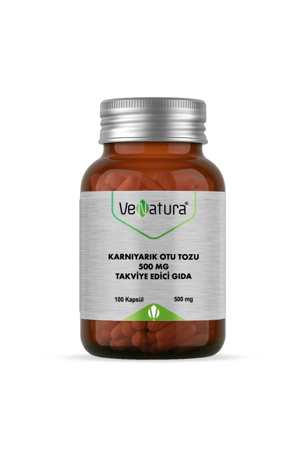 Venatura Karnıyarık Otu Tozu 500 mg 100 Kapsül