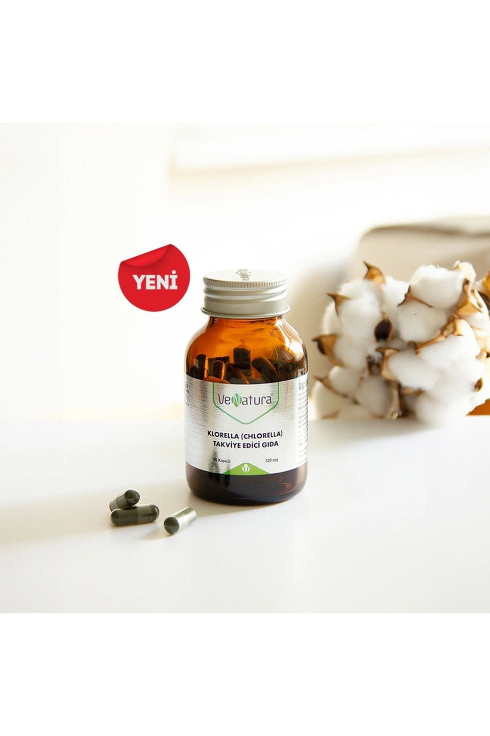 Venatura Klorella (Chlorella) 520 mg 60 Kapsül