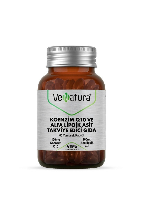 Venatura Koenzim Q-10 ve Alfa Lipoik Asit 60 Kapsül