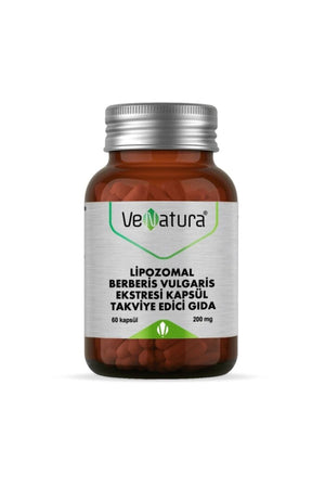 Venatura Lipozomal Berberis Vulgaris Ekstresi 200 mg 60 Kapsül