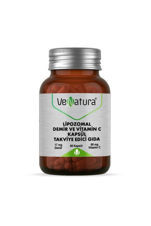 Venatura Lipozomal Demir ve Vitamin C 60 Kapsül