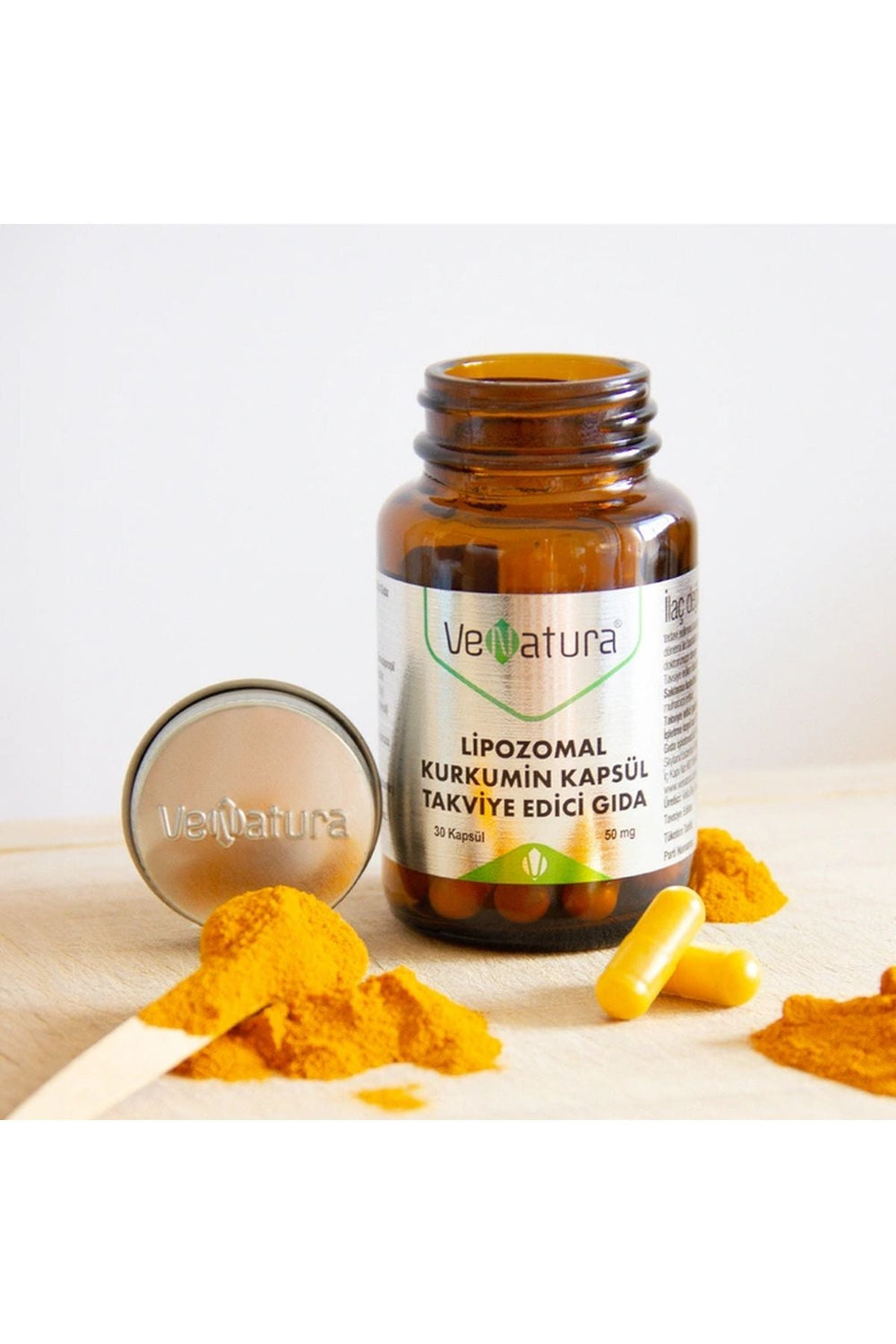Venatura Lipozomal Kurkumin 50 mg 30 Kapsül