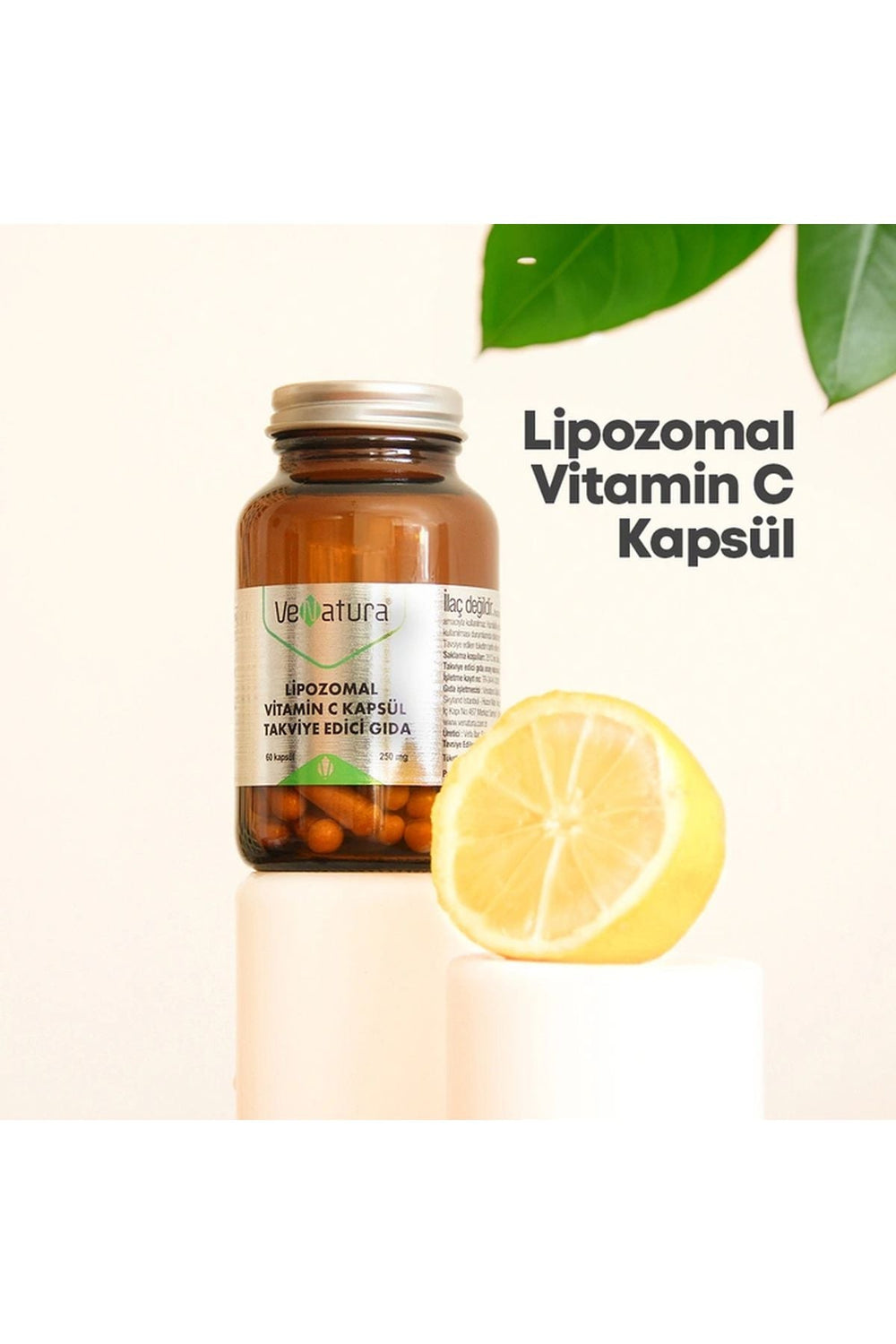 Venatura Lipozomal Vitamin C 250 mg 60 Kapsül