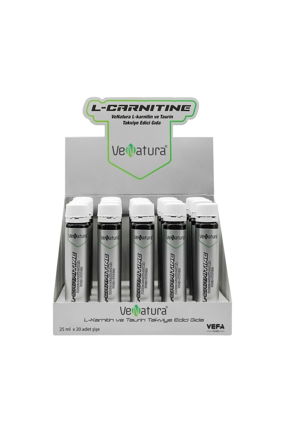 Venatura L-Karnitin ve Taurin 20 Şişe