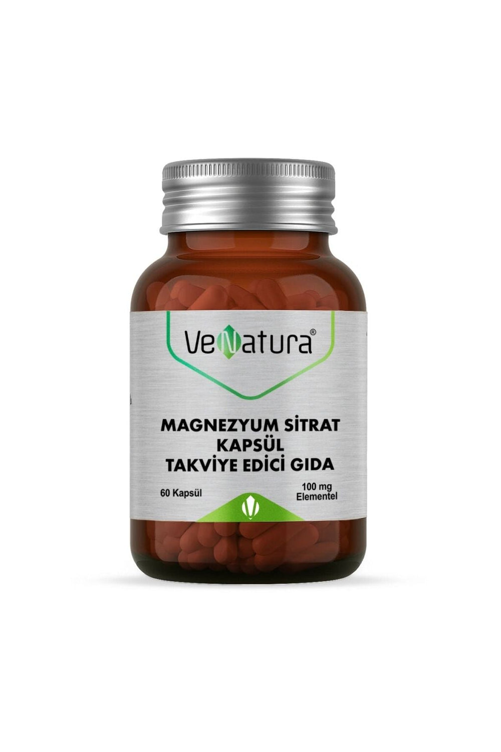 Venatura Magnezyum Sitrat 100 mg 60 Kapsül